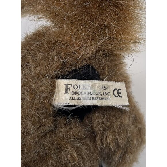 FOLKMANIS 4" Brown Fox FINGER PUPPET Plush Stuffed Soft Toy Pretend Play EUC - Picture 4 of 4
